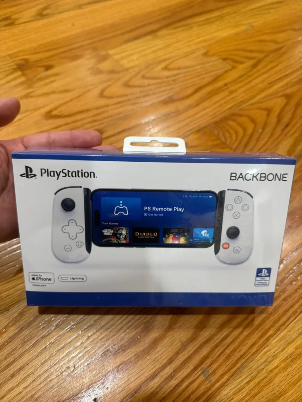 Sony Backbone Mobile Gaming Controller for iPhone - White (2nd gen)